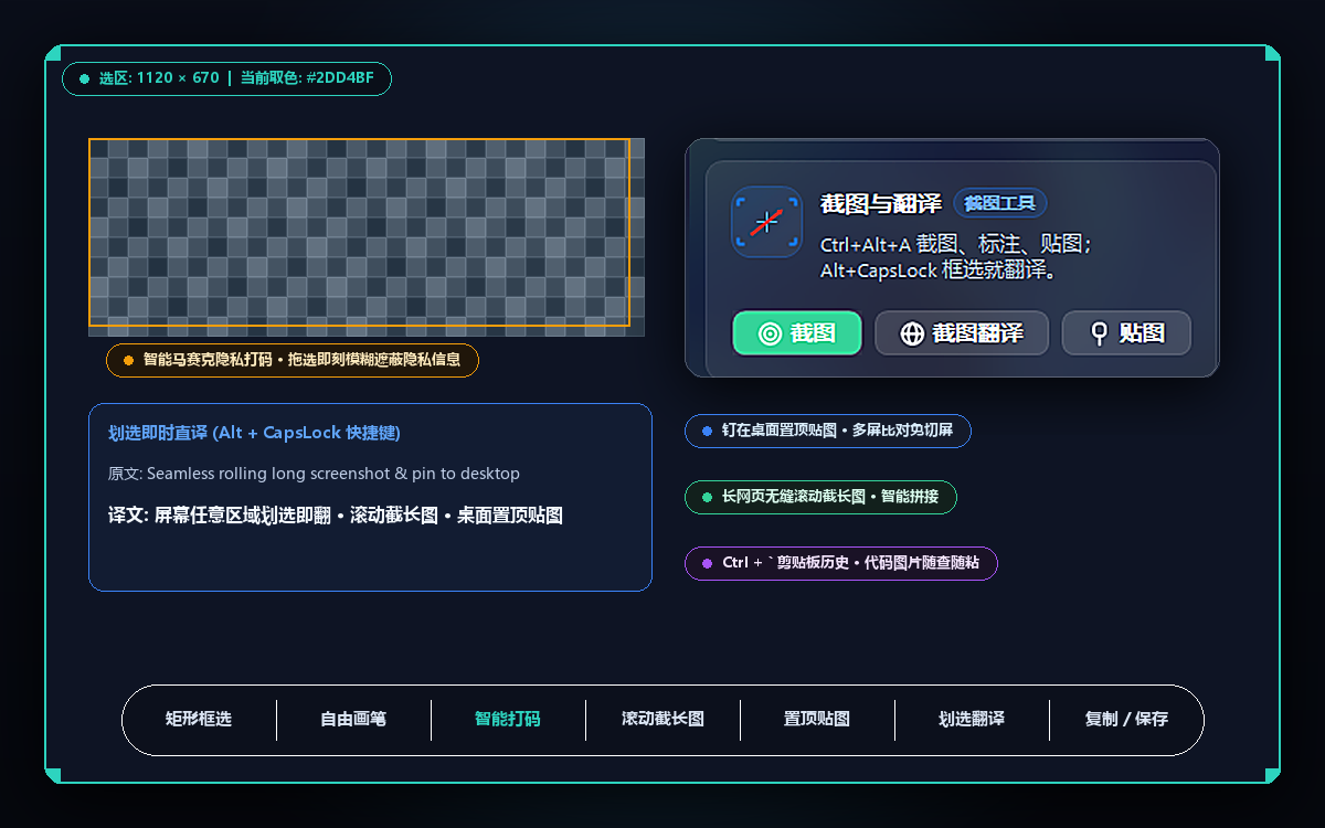 高能截图与贴图